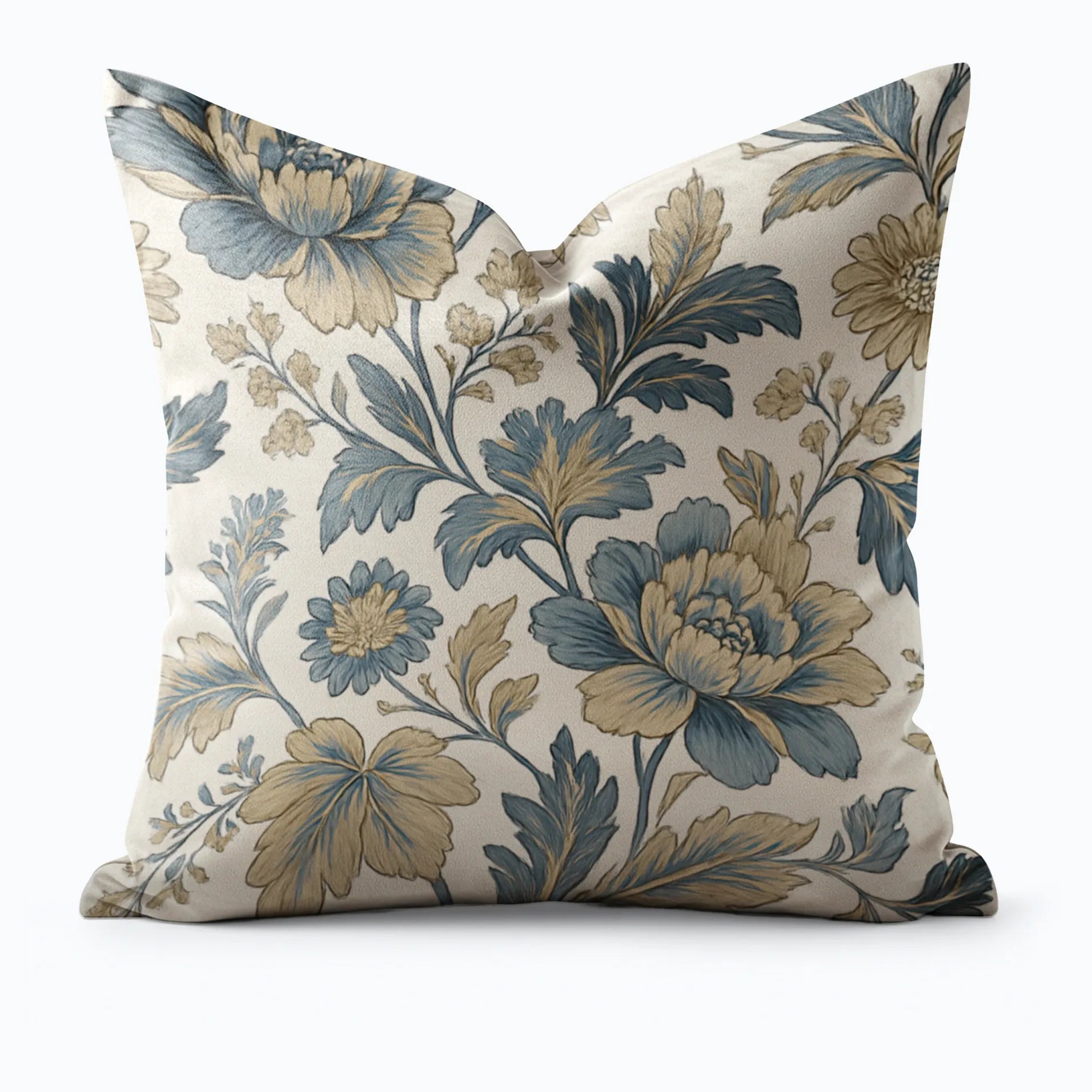Château Bloom Throw Pillow