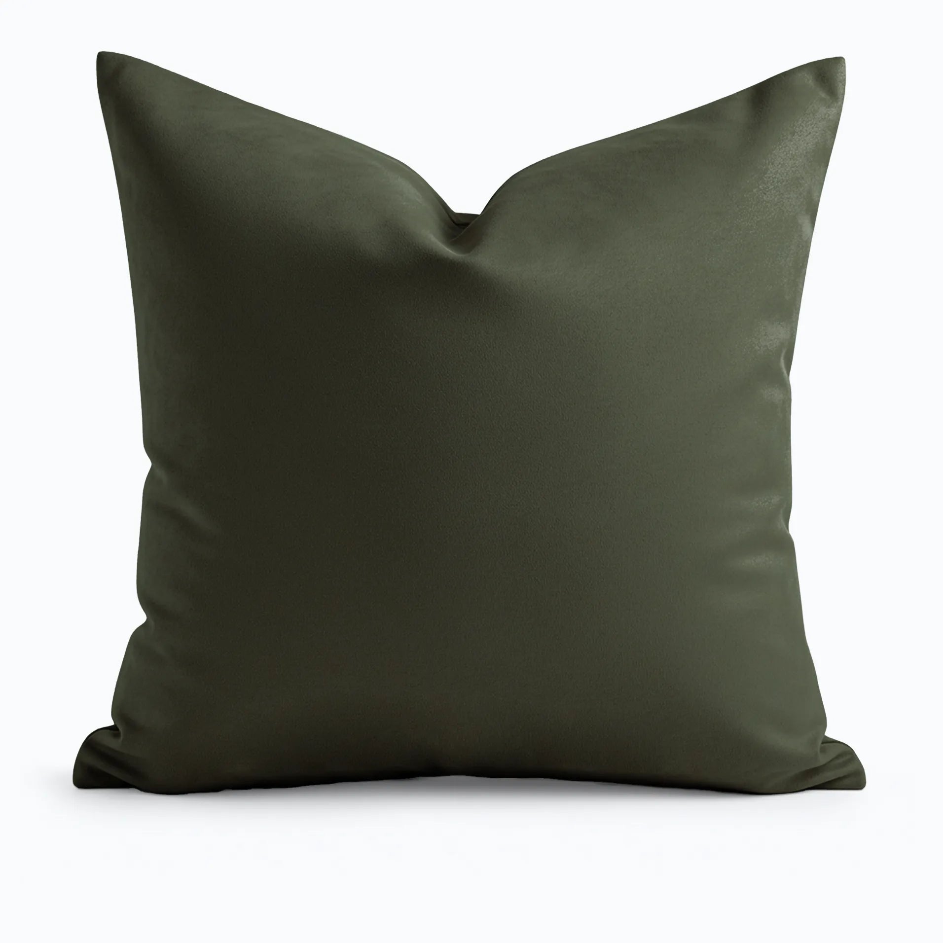 Green pillow by Buffalo Bunny.