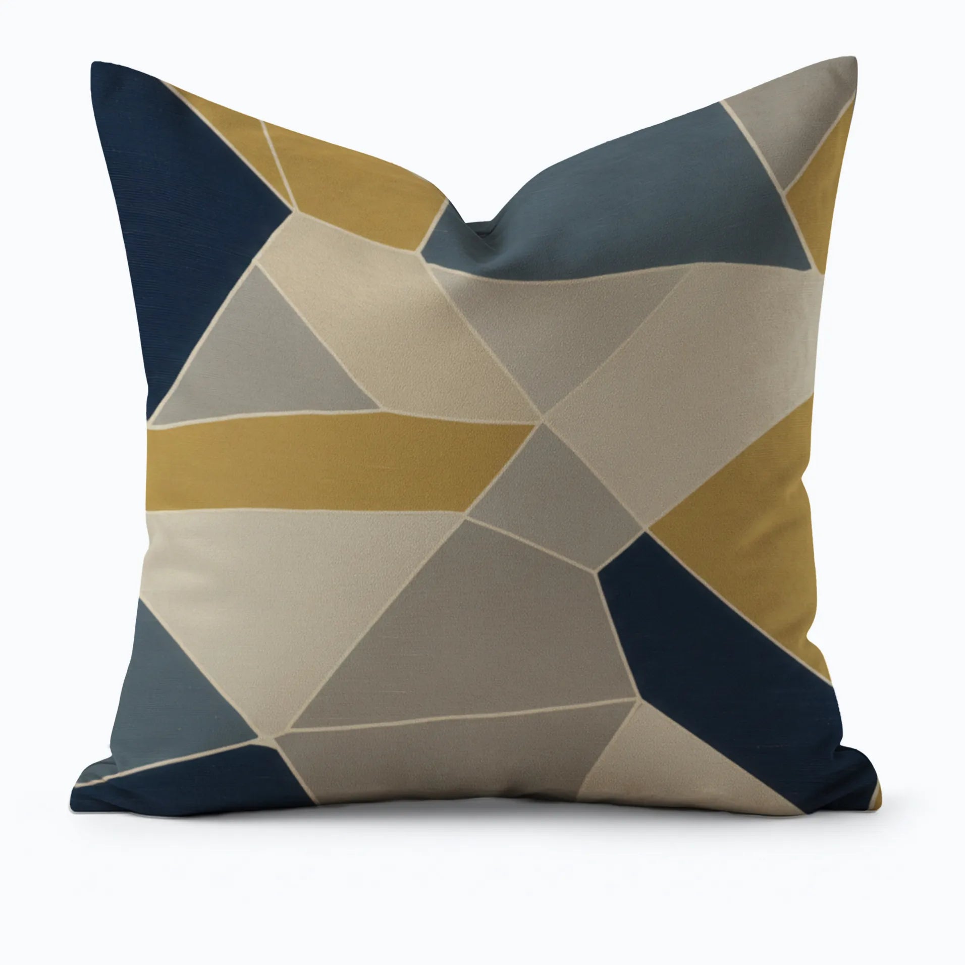 Sculpted Mosaic Throw Pillow