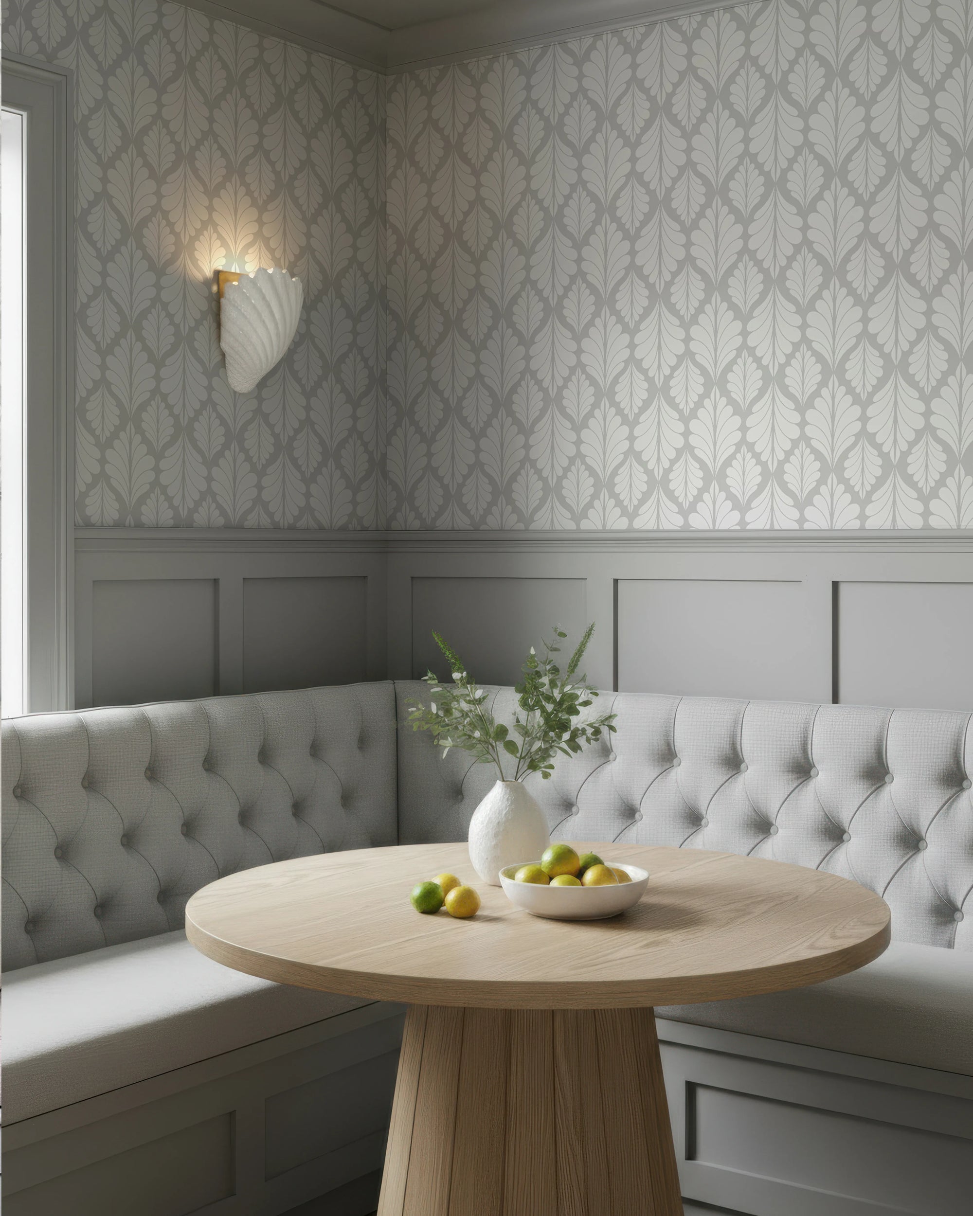 Modern Deco Plume Wallpaper