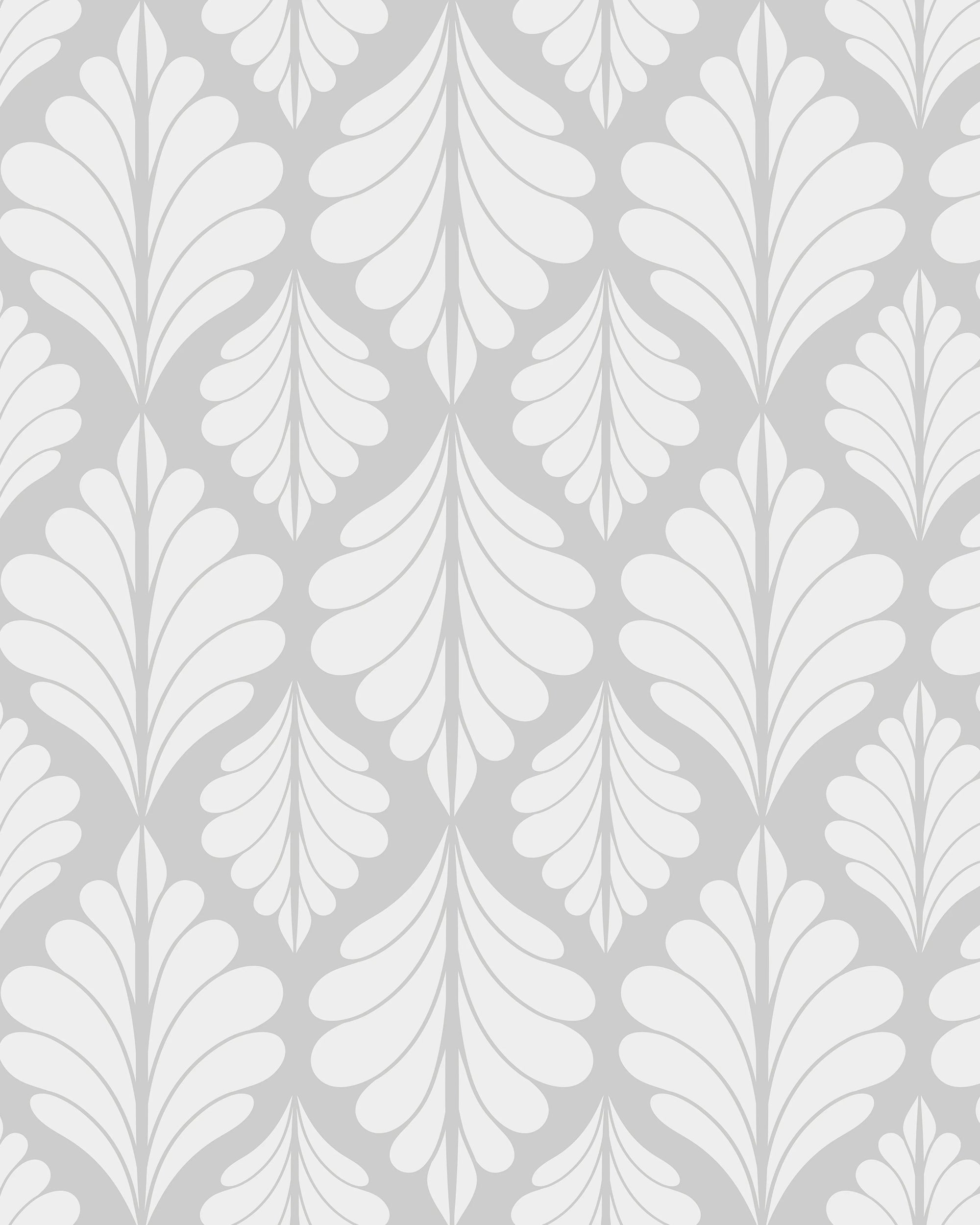 Modern Deco Plume Wallpaper