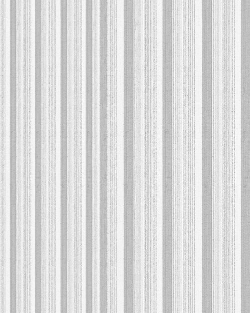 Pattern of vertical gray stripes on a white background by Buffalo Bunny.