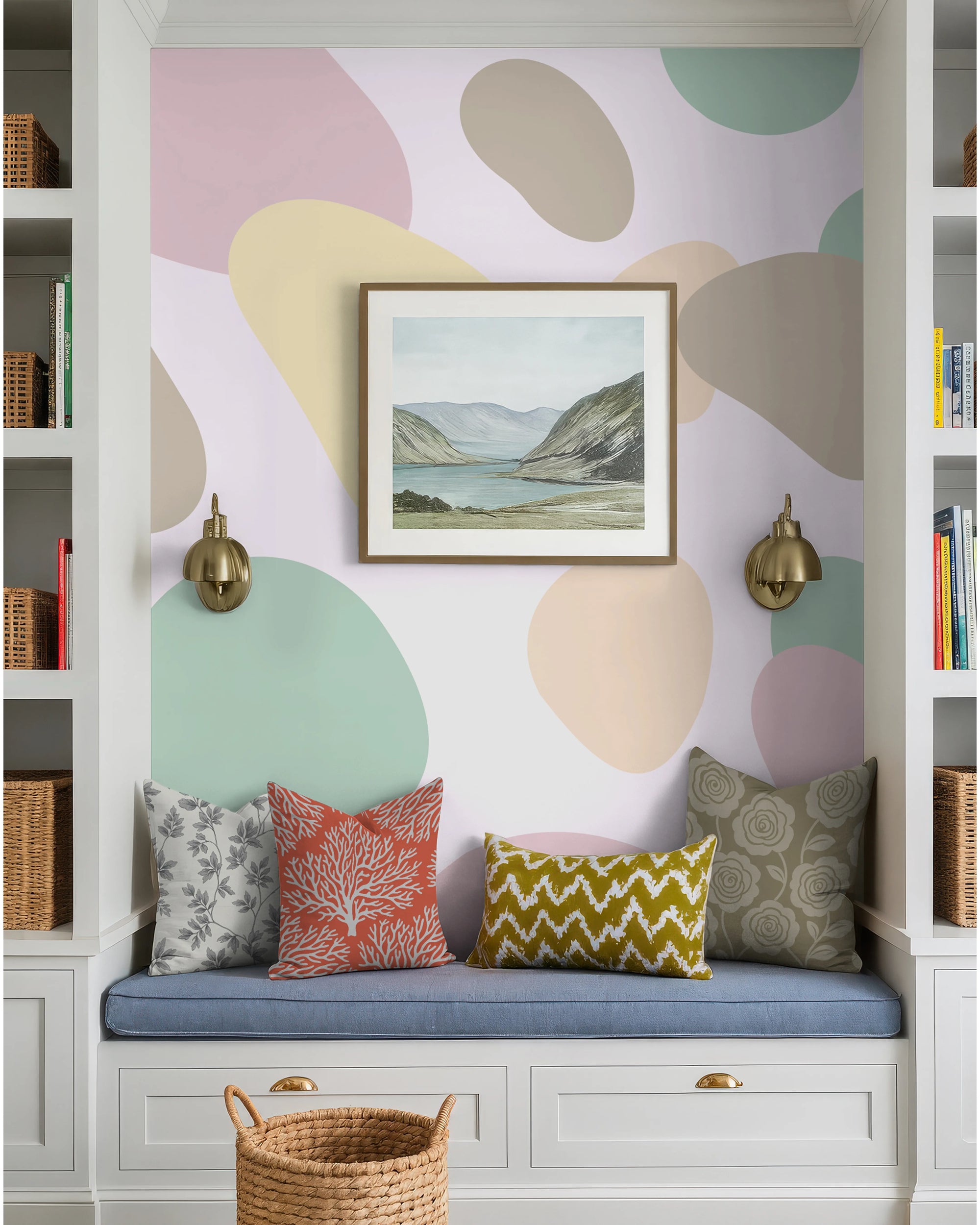 Pastel Terrazzo Wallpaper Mural