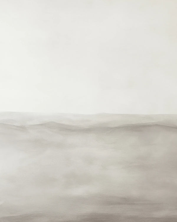 Papier peint mural Brume et montagne pattern