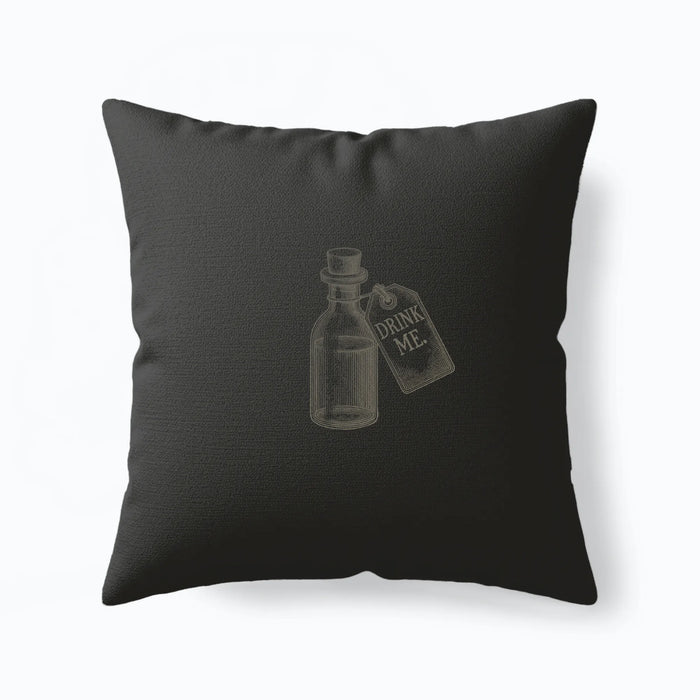 Alice Wonderland Throw Pillow fabric