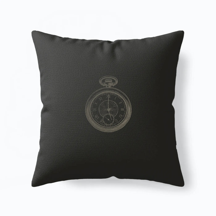 White Rabbit Wonderland Throw Pillow fabric