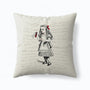 Alice Wonderland Throw Pillow