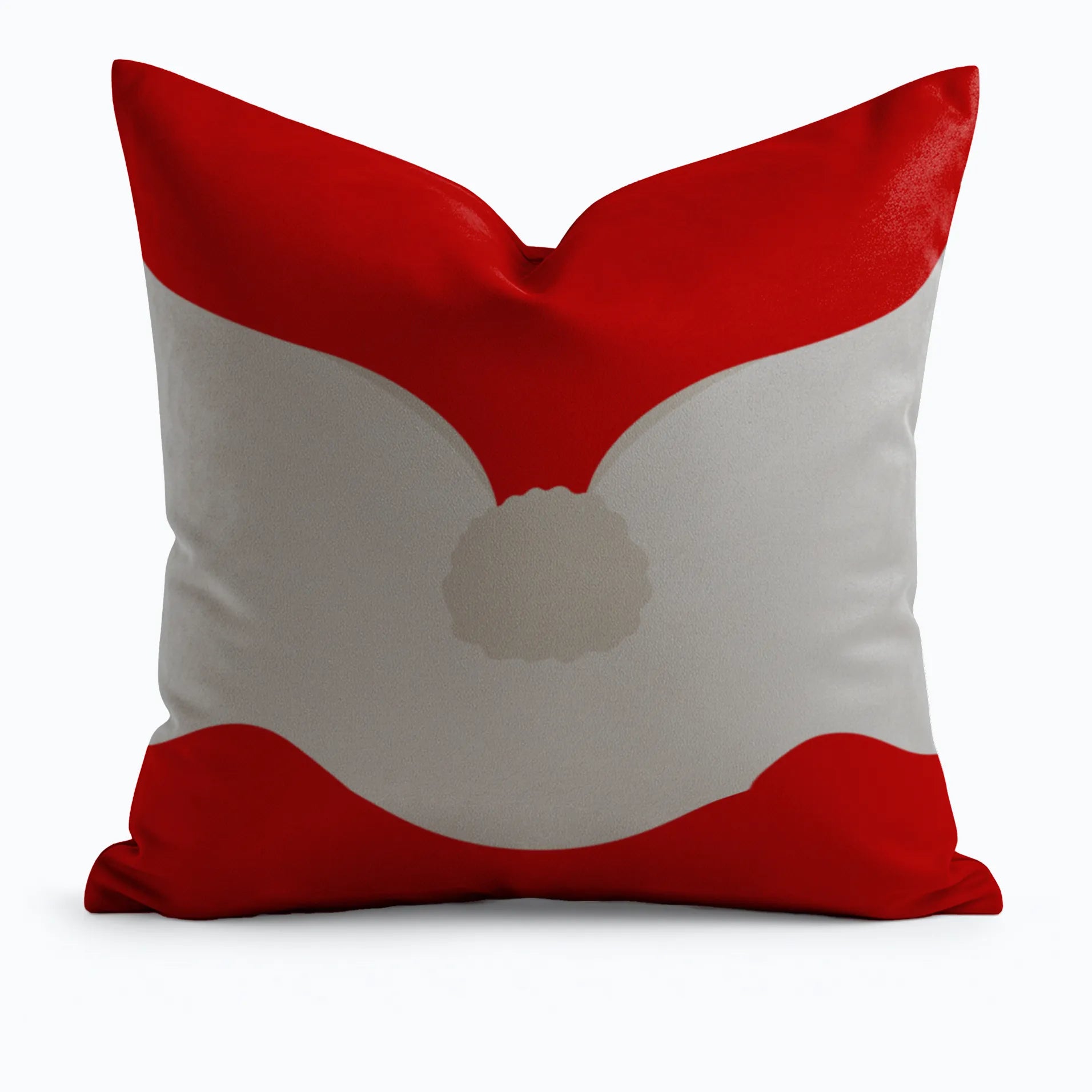 Santa Claus throw pillow design  by Buffalo Bunny.
