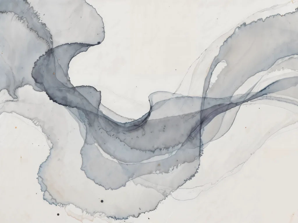 Watercolor Wave Wallpaper Mural pattern