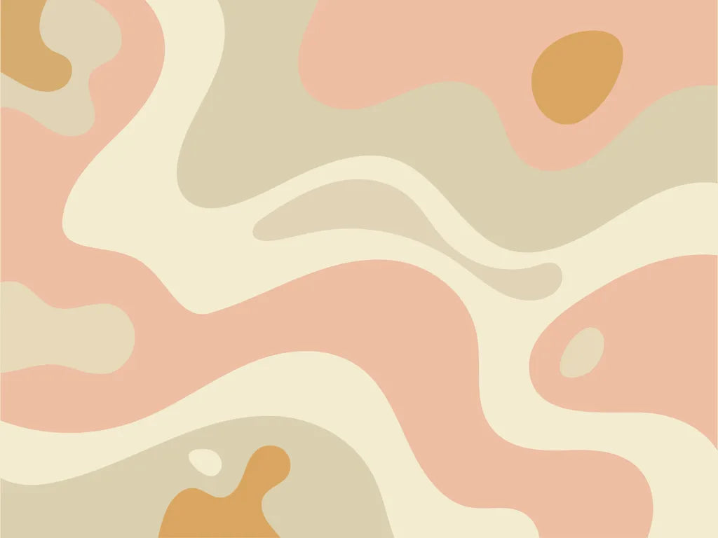 Peach Dream Wallpaper Mural pattern