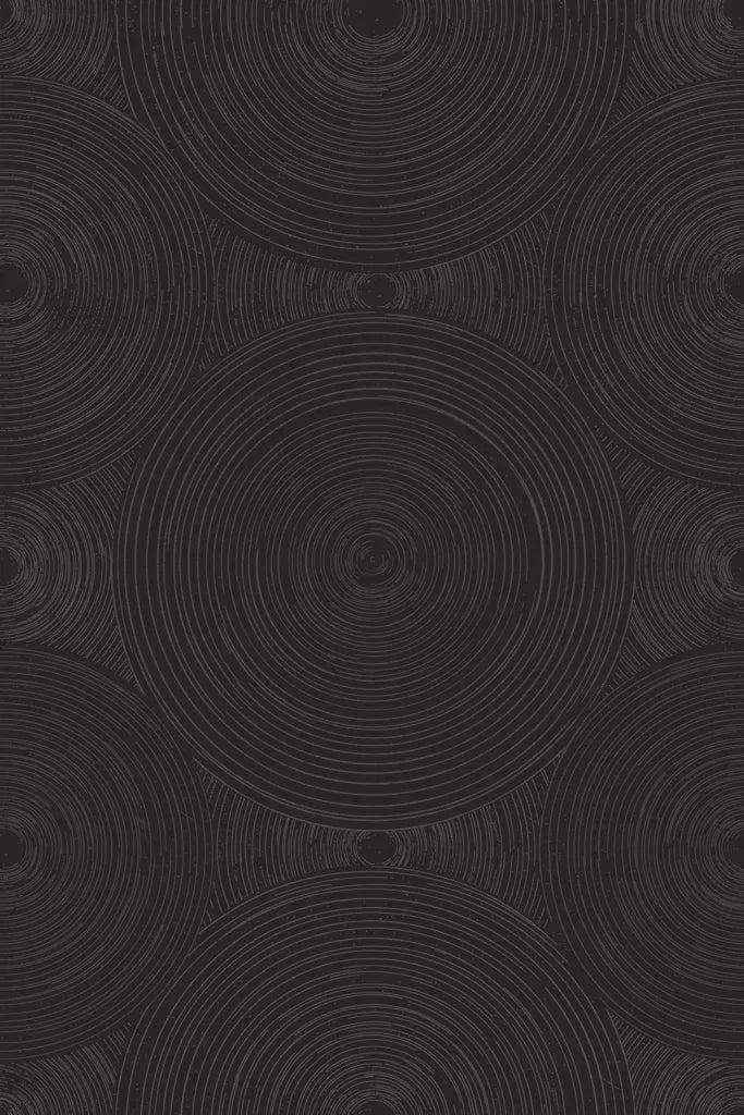 Midnight Rings Wallpaper pattern