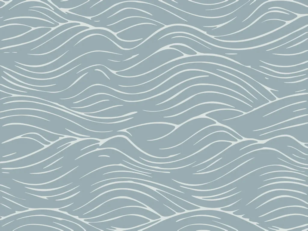 Quiet Current Mural Wallpaper pattern