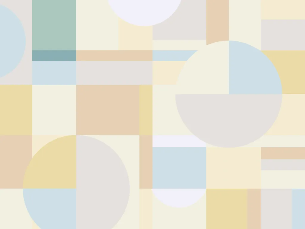 Pastel Modernist Mural Wallpaper pattern