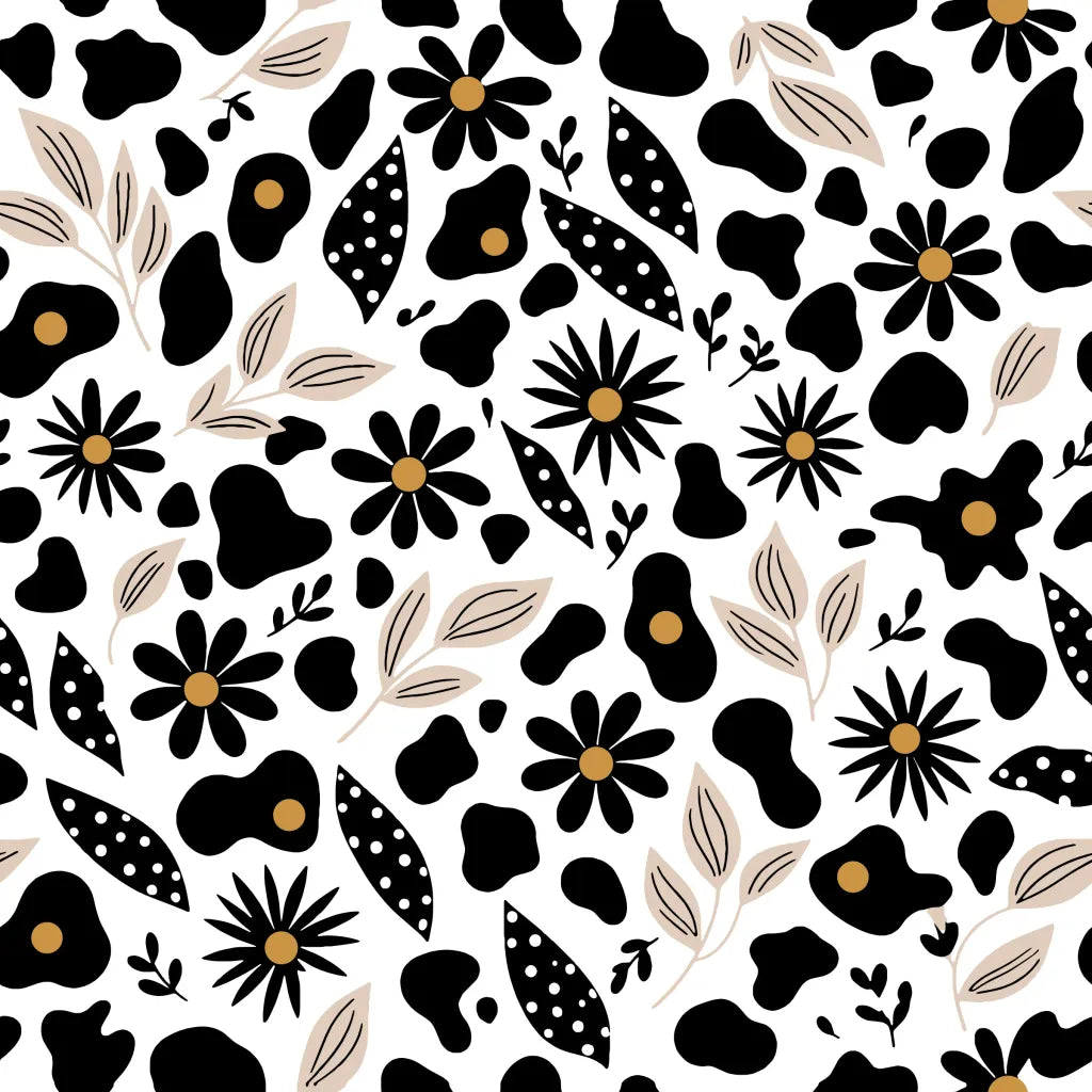 Botanical Mischief Wallpaper pattern